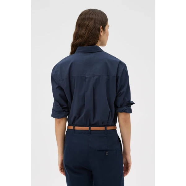 Oroton Wren Poplin Shirt - Oroton Tops - Australian Heritage Luxury - Shop at Coveti