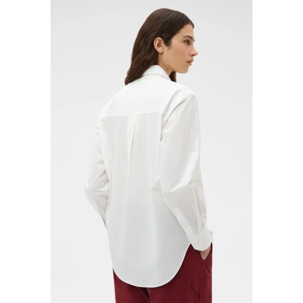 Oroton Wren Poplin Shirt - Oroton Tops - Australian Heritage Luxury - Shop at Coveti