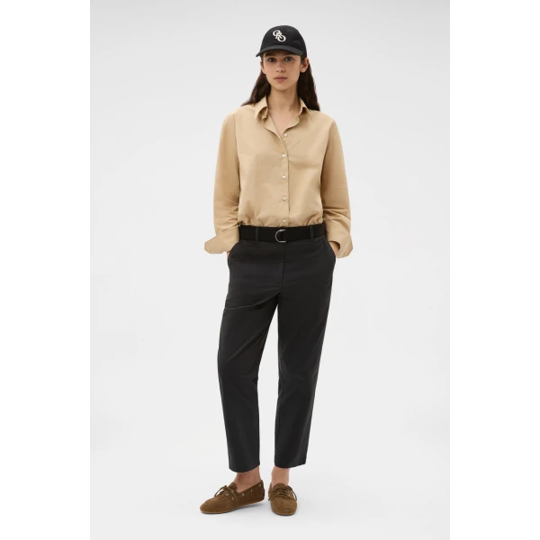 Oroton Wren Poplin Shirt - Oroton Tops - Australian Heritage Luxury - Shop at Coveti