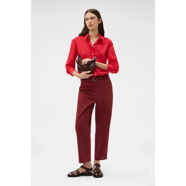 Oroton Wren Poplin Shirt - Oroton Tops - Australian Heritage Luxury - Shop at Coveti
