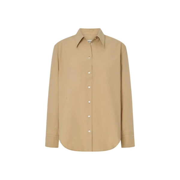 Oroton Wren Poplin Shirt - Oroton Tops - Australian Heritage Luxury - Shop at Coveti
