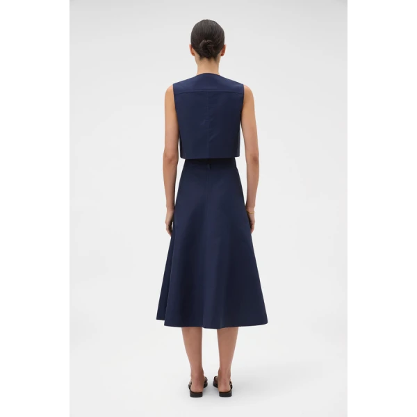 Oroton Zip Midi Skirt - Oroton Skirts - Australian Heritage Luxury - Shop at Coveti