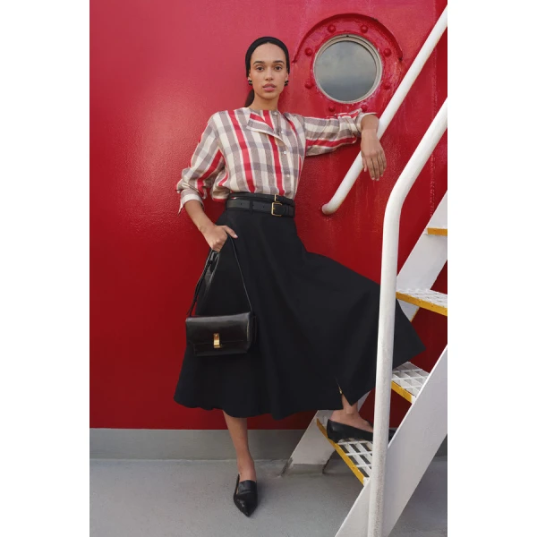 Oroton Zip Midi Skirt - Oroton Skirts - Australian Heritage Luxury - Shop at Coveti