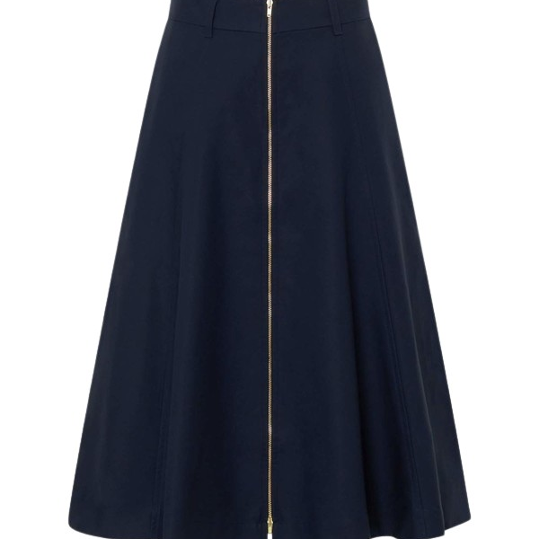 Oroton Zip Midi Skirt - Oroton Skirts - Australian Heritage Luxury - Shop at Coveti