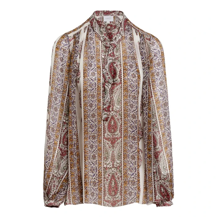Oversize-Paisley-Silk-Blouse-Giambattista-Valli-Tops-868676_nobg Giambattista Valli Oversize Paisley Silk Blouse - Giambattista Valli Tops - Romantic Couture - Shop at Coveti