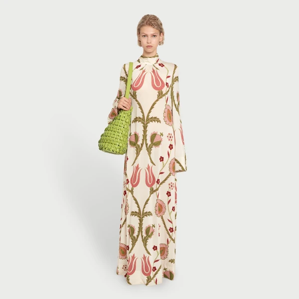 Giambattista Valli Oversize Suzani Tribute Kaftan - Giambattista Valli Dresses - Romantic Couture - Shop at Coveti