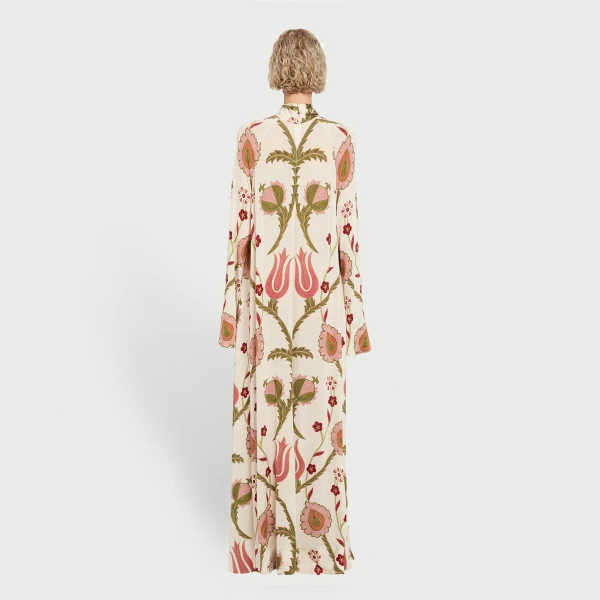 Giambattista Valli Oversize Suzani Tribute Kaftan - Giambattista Valli Dresses - Romantic Couture - Shop at Coveti