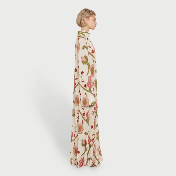 Giambattista Valli Oversize Suzani Tribute Kaftan - Giambattista Valli Dresses - Romantic Couture - Shop at Coveti