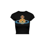 Vivienne Westwood Oversized Orb Baby Peru T-shirt - Vivienne Westwood Tops - Punk Luxury - Shop at Coveti