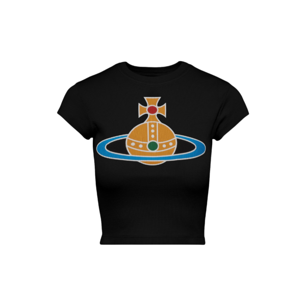 Vivienne Westwood Oversized Orb Baby Peru T-shirt - Vivienne Westwood Tops - Punk Luxury - Shop at Coveti