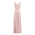 Giambattista Valli Pink Dress In Liquid Jersey With Crossover Draping - Giambattista Valli Dresses - Romantic Couture - Shop at Coveti