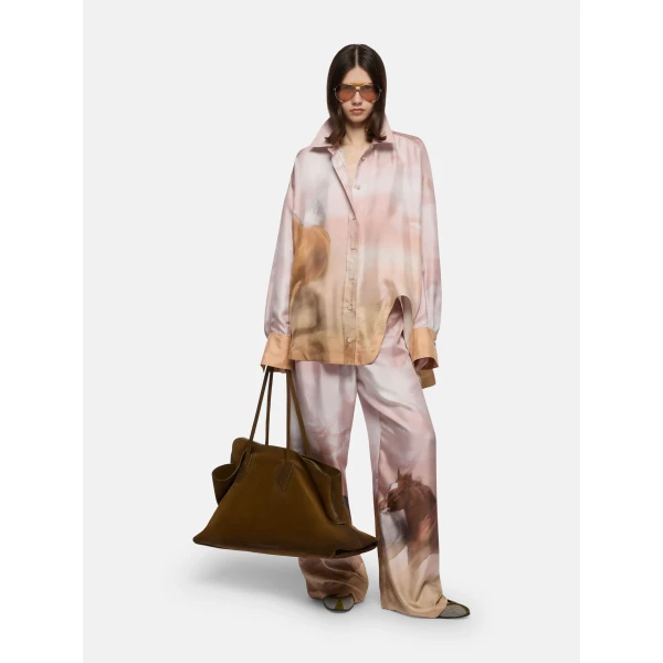 The Attico Pink Shades Long Pant, view 2