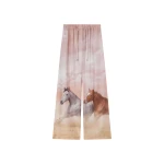 The Attico Pink Shades Long Pant - The Attico Pants - Designed by Gilda Ambrosio & Giorgia Tordini - Shop at Coveti