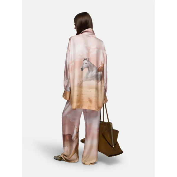 The Attico Pink Shades Long Pant, view 3