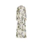 Oscar de la Renta Porcelain Flower Cotton Poplin Caftan - Oscar de la Renta Dresses - American Couture - Shop at Coveti