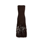 Oscar de la Renta Porcelain Flower Guipure Trumpet Dress - Oscar de la Renta Dresses - American Couture - Shop at Coveti