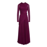 Giambattista Valli Purple Draped Maxi Dress - Giambattista Valli Dresses - Romantic Couture - Shop at Coveti