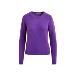 Essentiel Antwerp Purple angora blend knit - Essentiel Antwerp Knitwear - Colorful Belgian Design - Shop at Coveti