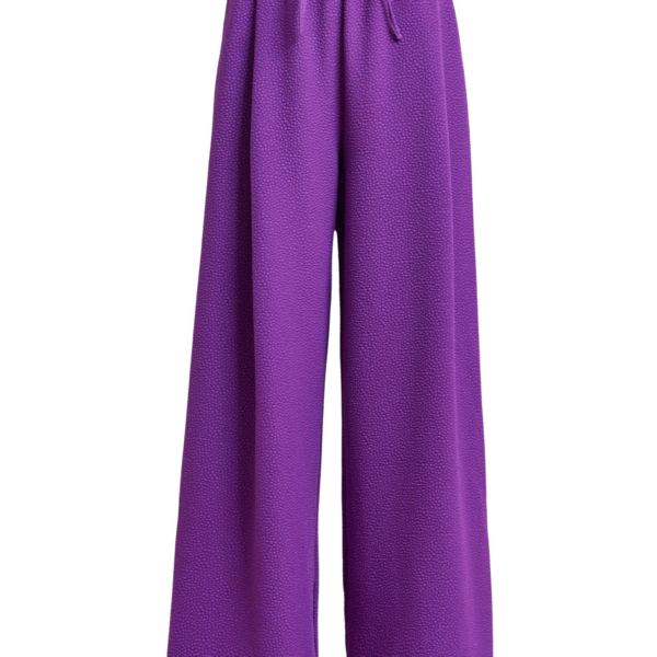 Essentiel Antwerp Purple wide-leg pants - Essentiel Antwerp Pants - Colorful Belgian Design - Shop at Coveti