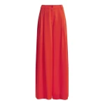 Essentiel Antwerp Red wide-leg pants - Essentiel Antwerp Pants - Colorful Belgian Design - Shop at Coveti
