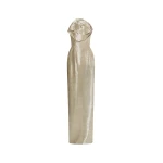 Oscar de la Renta Rosette Bugle Bead Column Gown - Oscar de la Renta Dresses - American Couture - Shop at Coveti
