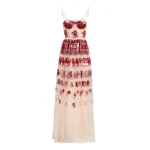 Giambattista Valli Ruby Pansies Embroidered Tulle Dress - Giambattista Valli Dresses - Romantic Couture - Shop at Coveti