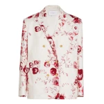 Giambattista Valli Ruby Pansies Ivory Jacket - Giambattista Valli Jackets - Romantic Couture - Shop at Coveti
