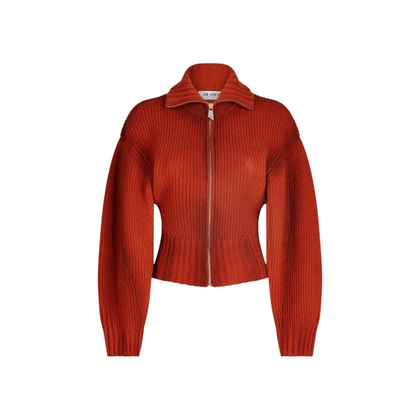 The Attico Rust Cardigan
