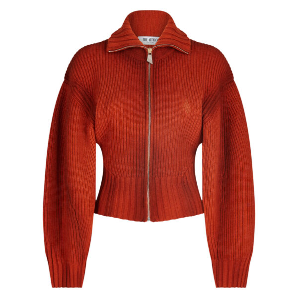 The Attico Rust Cardigan - The Attico Knitwear - Designed by Gilda Ambrosio & Giorgia Tordini - Shop at Coveti