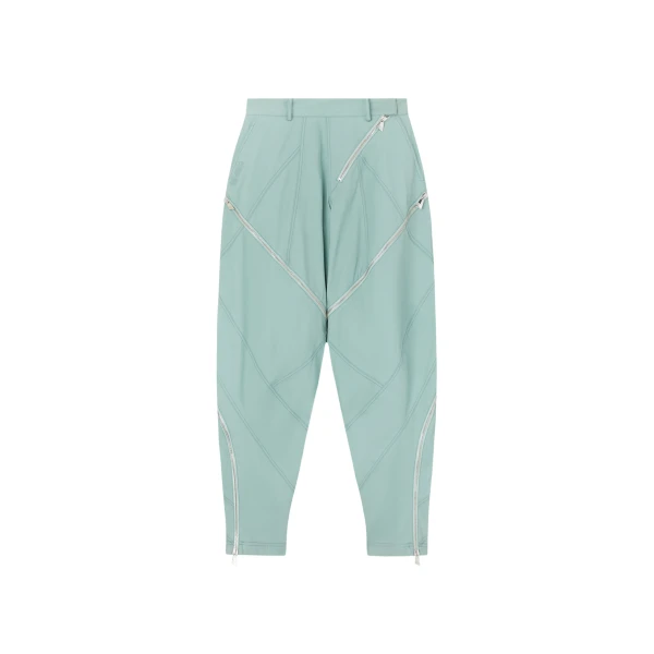 The Attico Sage Green Long Pant