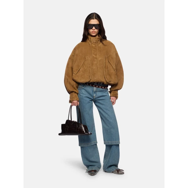 The Attico Sand Bomber Jacket, view 2