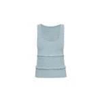 Oscar de la Renta Scallop Trim Tank - Oscar de la Renta Tops - American Couture - Shop at Coveti