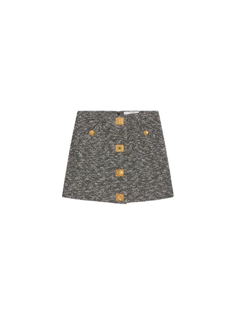Schiaparelli-A-Line-Miniskirt-539563_nobg Schiaparelli A-Line Miniskirt Skirts in Schiaparelli Authentic Luxury Fashion at Coveti