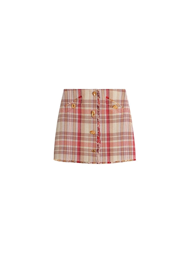 Schiaparelli-A-Line-Miniskirt81258_nobg Schiaparelli A-Line Miniskirt Skirts in Schiaparelli Authentic Luxury Fashion at Coveti