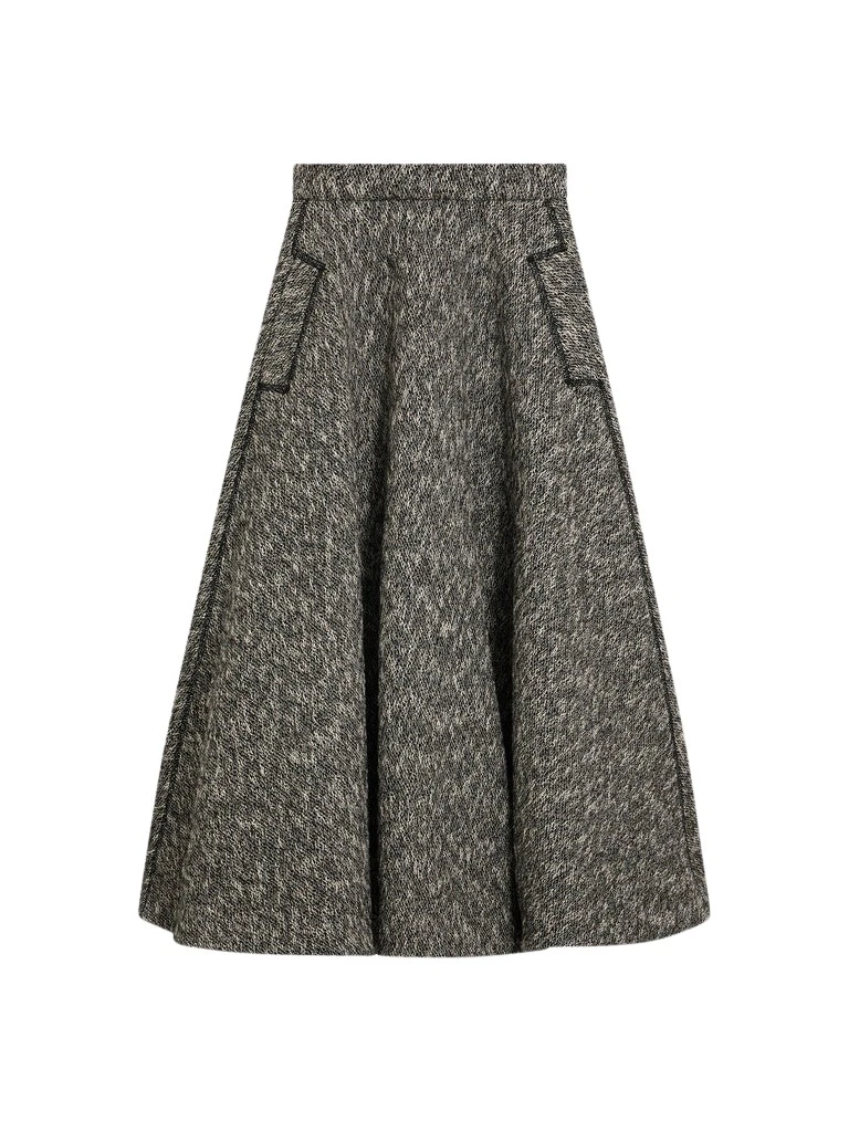 Schiaparelli-A-Line-Skirt12634_nobg Schiaparelli A-Line Skirt Skirts in Schiaparelli Authentic Luxury Fashion at Coveti
