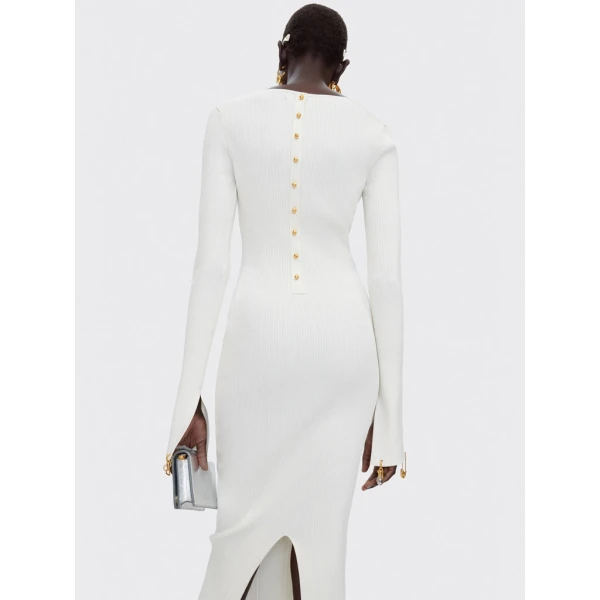 Schiaparelli Anatomical Charms Knitted Dress Dresses in Schiaparelli Authentic Luxury Fashion at Coveti