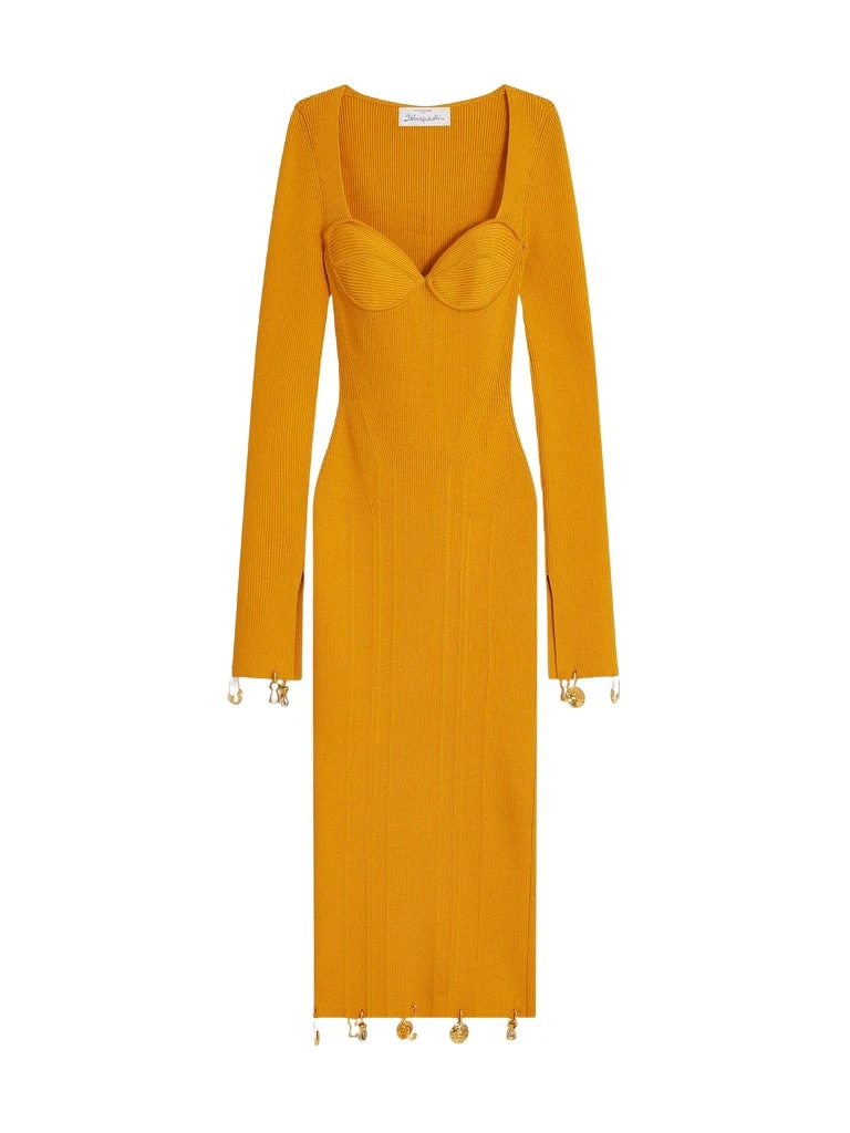 Schiaparelli-Anatomical-Charms-Knitted-Dress66805_nobg Schiaparelli Anatomical Charms Knitted Dress Dresses in Schiaparelli Authentic Luxury Fashion at Coveti