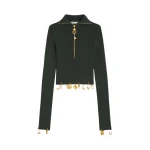 Schiaparelli Anatomical Charms Knitted Jumper Knitwear in Schiaparelli Authentic Luxury Fashion at Coveti