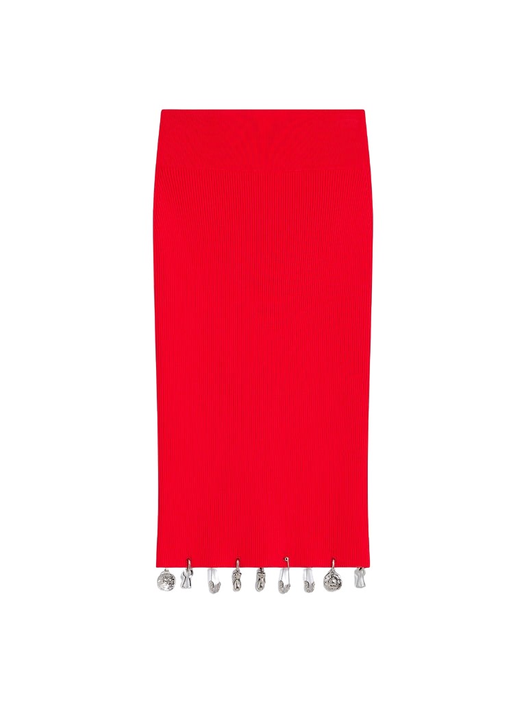 Schiaparelli Anatomical Charms Knitted Skirt