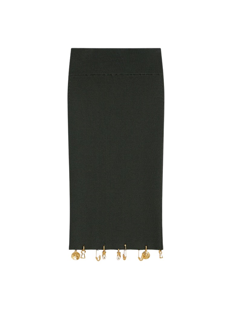Schiaparelli Anatomical Charms Knitted Skirt