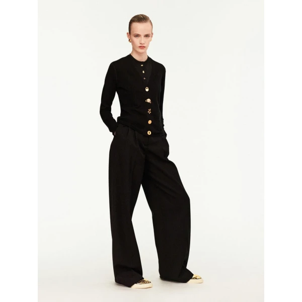 Schiaparelli Anatomy Wool Cardigan Knitwear in Schiaparelli Authentic Luxury Fashion at Coveti
