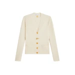Schiaparelli Anatomy Wool Cardigan Knitwear in Schiaparelli Authentic Luxury Fashion at Coveti
