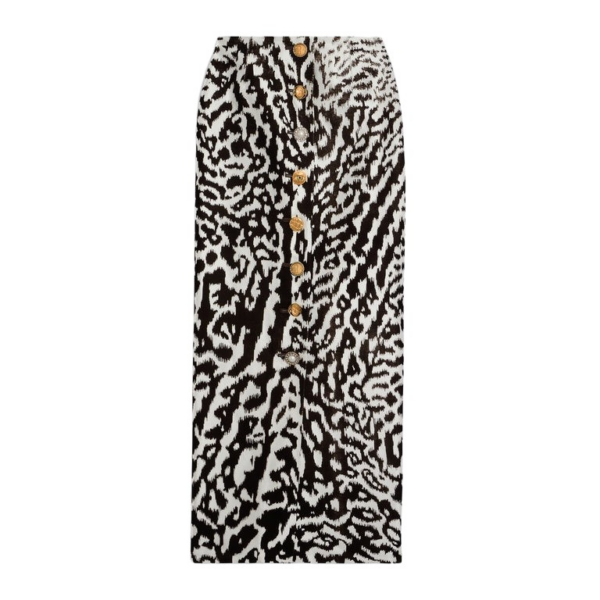 Schiaparelli Animal Print Pencil Skirt Skirts in Schiaparelli Authentic Luxury Fashion at Coveti
