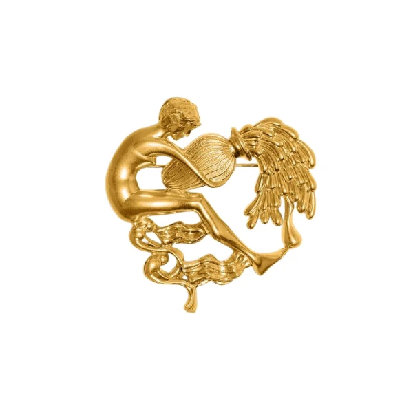 Schiaparelli Aquarius Brooch