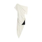 Schiaparelli Assymmetrical Piercings Dress Dresses in Schiaparelli Authentic Luxury Fashion at Coveti