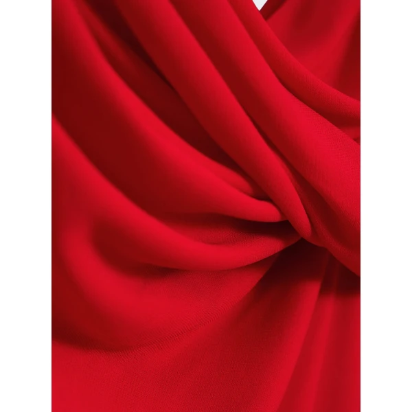Schiaparelli Asymmetrical Draped Top Tops in Schiaparelli Authentic Luxury Fashion at Coveti