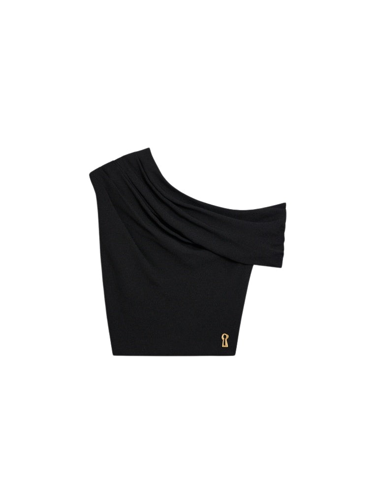 Schiaparelli Asymmetrical Draped Top