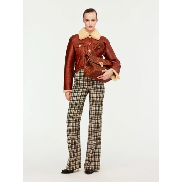 Schiaparelli Aviator Shearling Jacket Jackets in Schiaparelli Authentic Luxury Fashion at Coveti