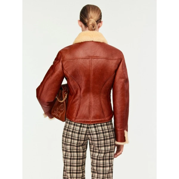 Schiaparelli Aviator Shearling Jacket Jackets in Schiaparelli Authentic Luxury Fashion at Coveti