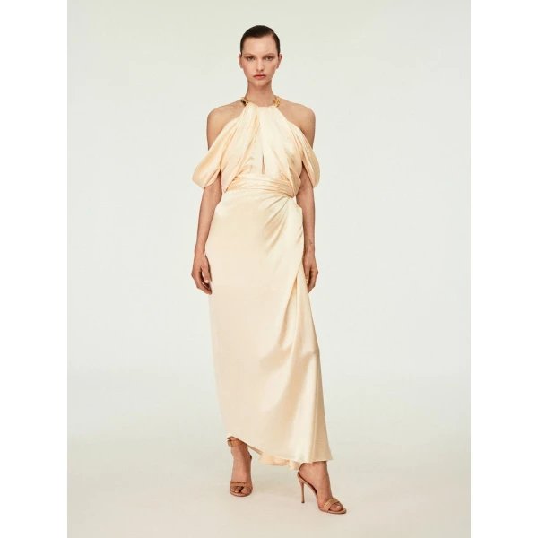 Schiaparelli Bamboo Dress Dresses in Schiaparelli Authentic Luxury Fashion at Coveti
